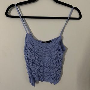 Lavender Forever 21 Crop Tank